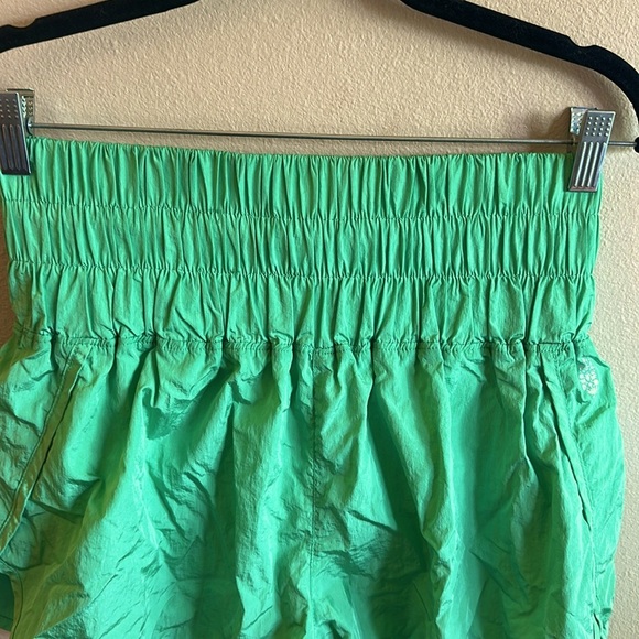 Free People Movement The Way Home Shorts Green Pull On High Rise Womens XL - Picture 5 of 14